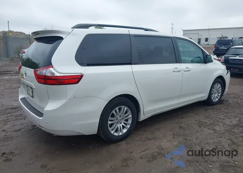 2017 Toyota Sienna Xle 8 Passenger из США, поврежденный, VIN 5TDYZ3DC5HS864503